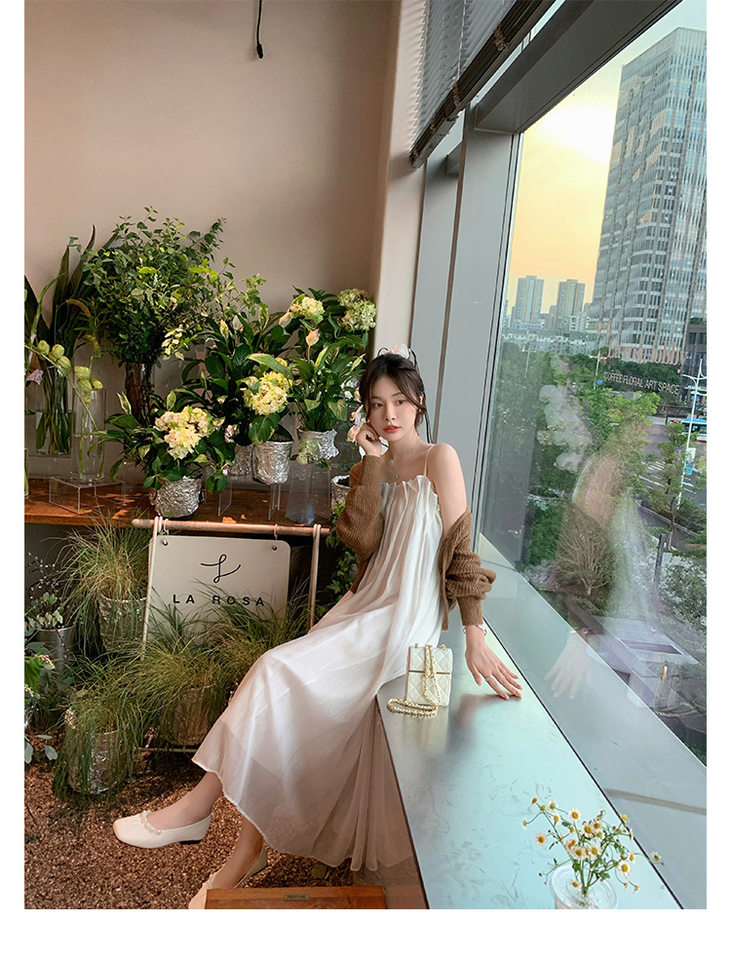 Giày búp bê nữ mũi vuông gót thấp đế mềm phối ngọc trai, kiểu Mary Jane thanh lịch — Màu nâu, Màu trắng, Màu đen chi tiết 49