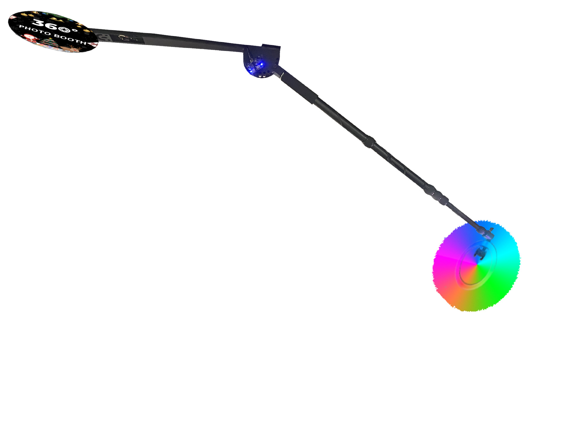 회전 암 + 셋톱 박스