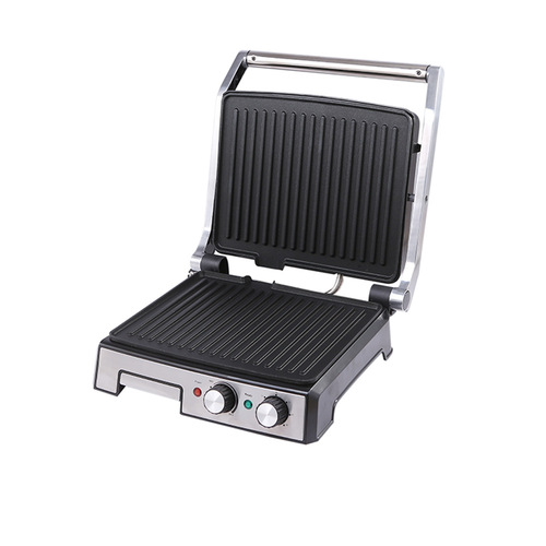 Steak machine stainless steel home sandwich machine grilled noodles grill machine removable non-stick plate electric oven 2000W