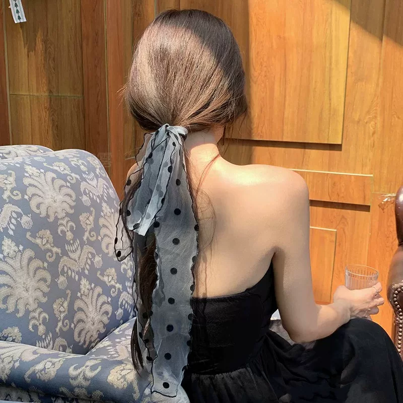 Cute headband, spring scarf, hair accessory, high-quality style