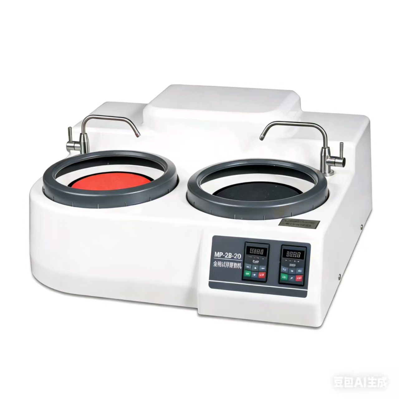 金相研磨抛光机  双盘无极变速型 双盘双控磨抛机 MP-2B-220