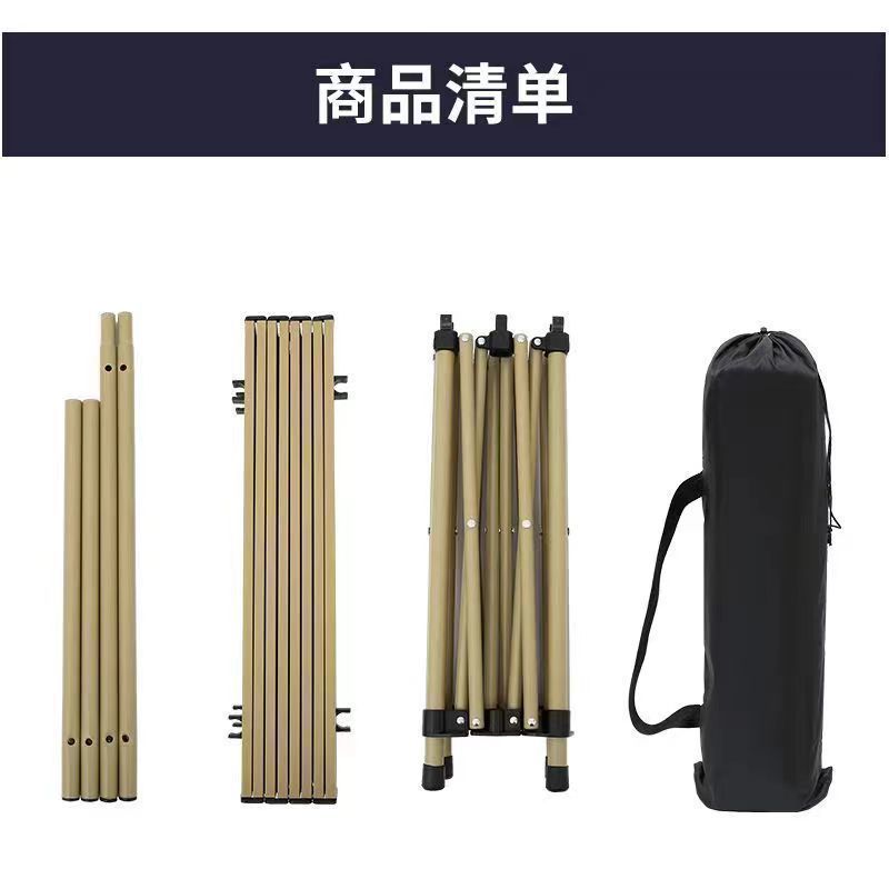 silla de camping silla de pesca plegable al aire libre playa de piquete portátil picnic camping cabina de autoconducción set de mesa plegable