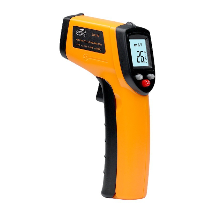 BENETECH标智测温仪 GM530红外测温仪 工业测温 厨房电子温度计