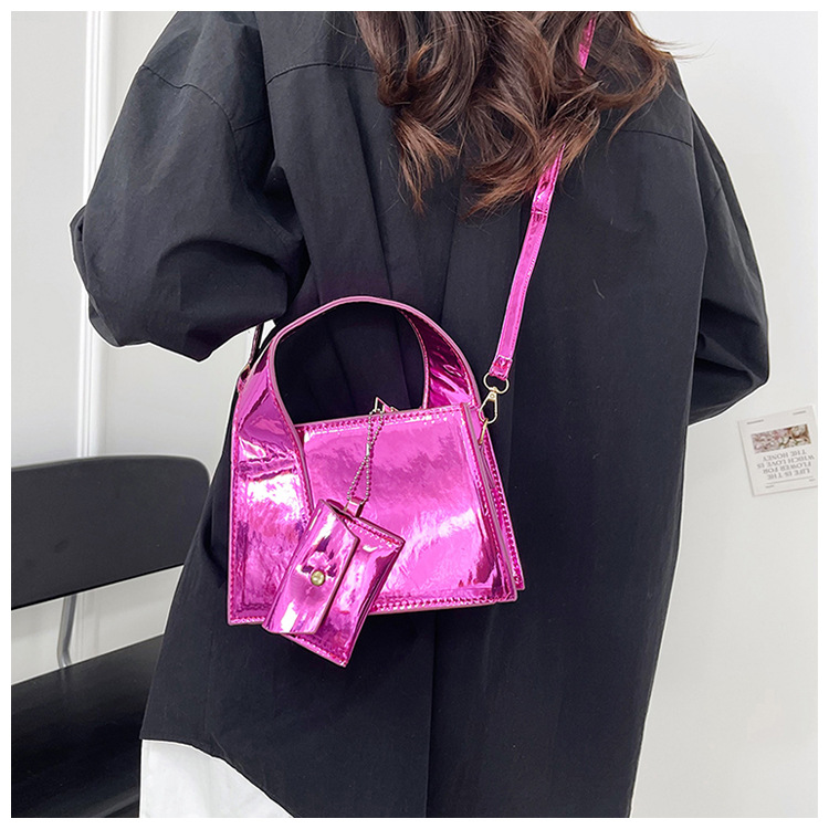 384g Weight Zipper Closure Type Single Shoulder Strap, Top Handle Strap Type Crossbody Bag Bags Type Daily Occasion Pu Leather Material Solid Color Pattern All Seasons Season Women's Gender Classic Style Style Square Shape Small Size Women's Small Pu Leather Solid Color Classic Style Square Zipper Crossbody Bag 3
