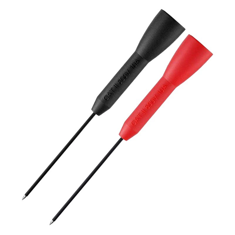 Тестер-зонд для мультиметра, 2 мм, для электрика, 1 мм, сверхтонкий прокалывающий зонд, удлинитель для измерений