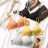 Supporting thin wireless bra for elementary school students, ultra thin bra top, french style