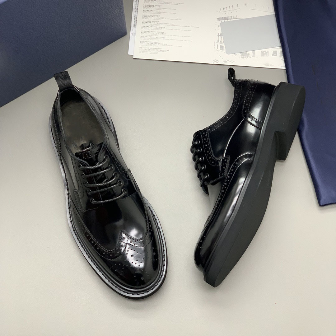 Herren Freizeitschuhe Aus Echtleder Formelle Lederschuhe_voghion.com