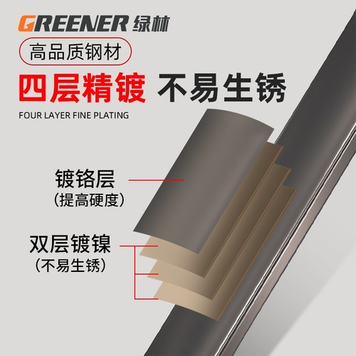 Green forest dual-purpose wrench tool set No. 10 No. 13 plum blossom open-end wrench tool collection dumb wrench plate 14