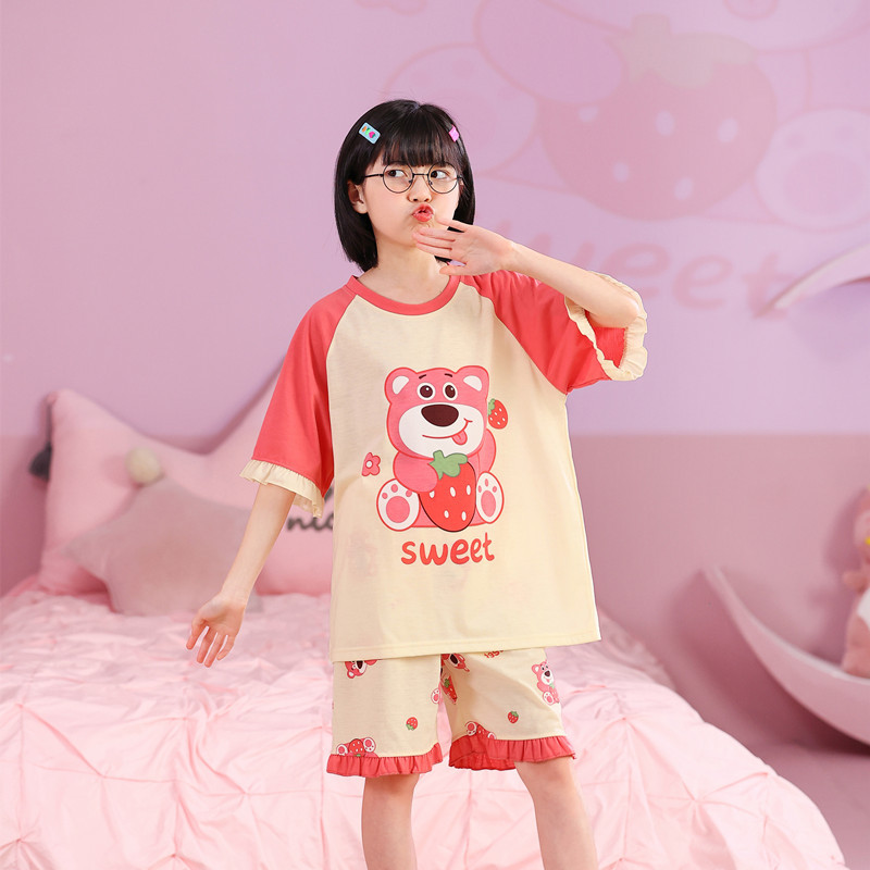 Children's summer cotton pijama
