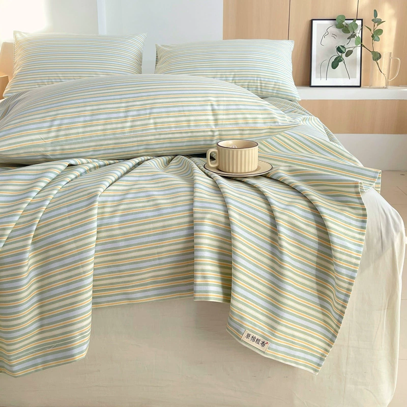 Простые летние хлопчатобумажные старые грубые простыни класса А