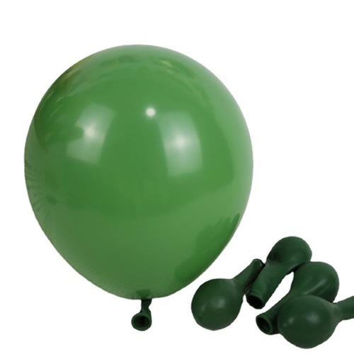 Cross-border 5-inch 10-inch 18-inch retro color latex balloon birthday party decoration matte balloon thickened 2.2g