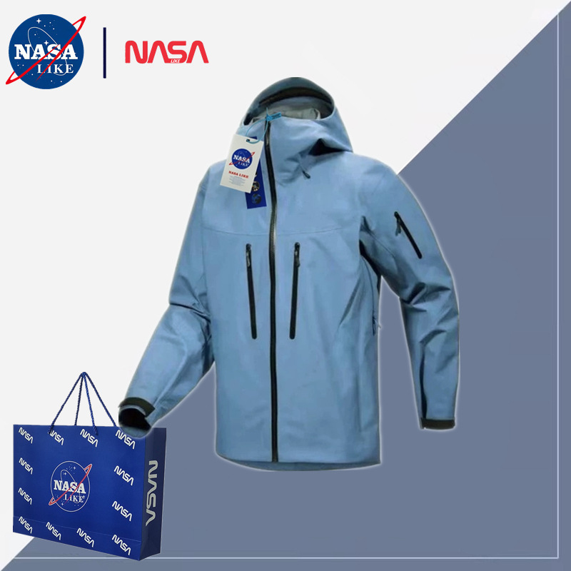 NASALike 台州鳥家ジャケット スリーインワン メンズ レディース ジャケット 春秋 スリープルーフ 登山ジャケット SV7 ポーラーホワイト|undefined