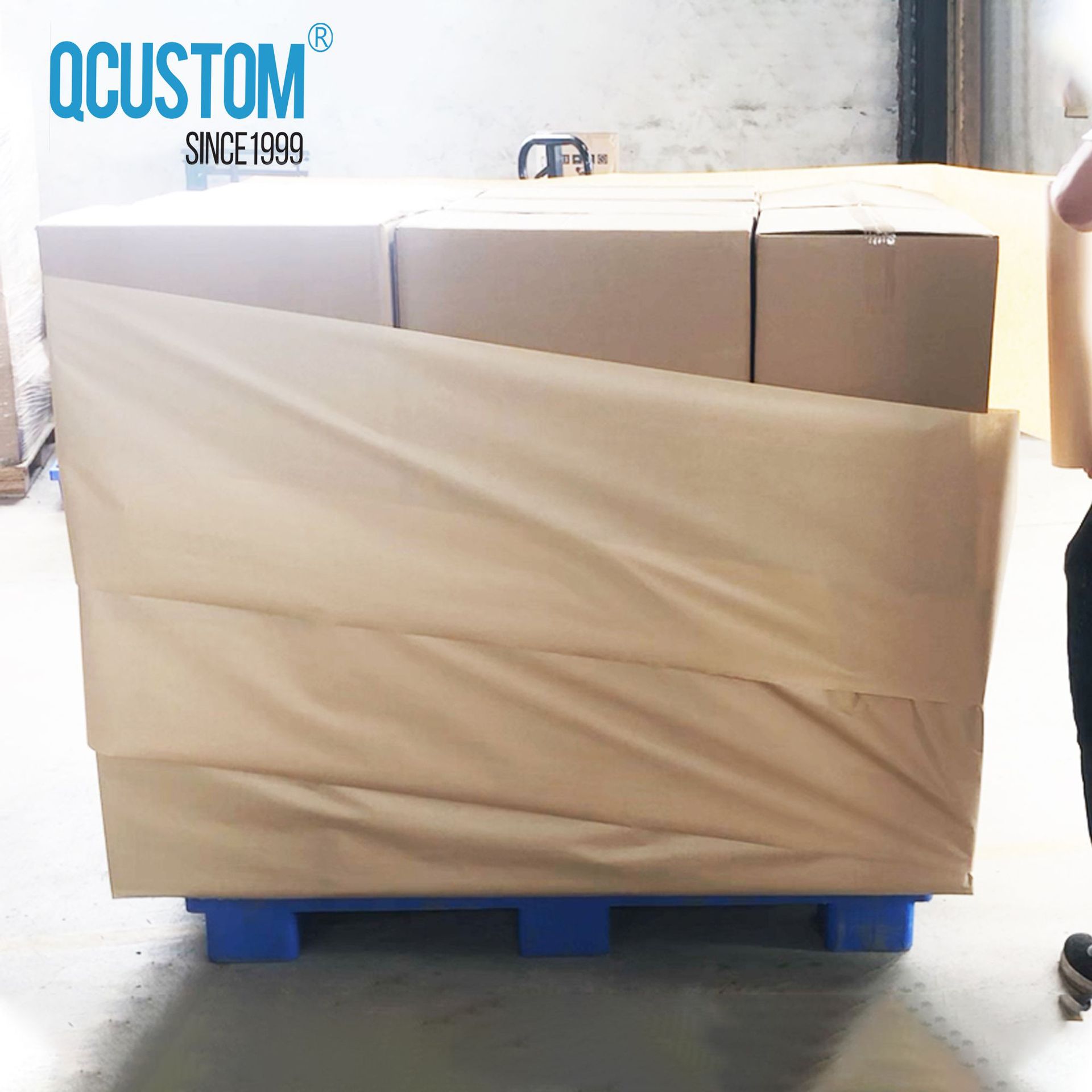 缠绕纸 厂家缠绕纸批发 打包牛皮纸 环保打托盘缠绕纸 防水保护纸