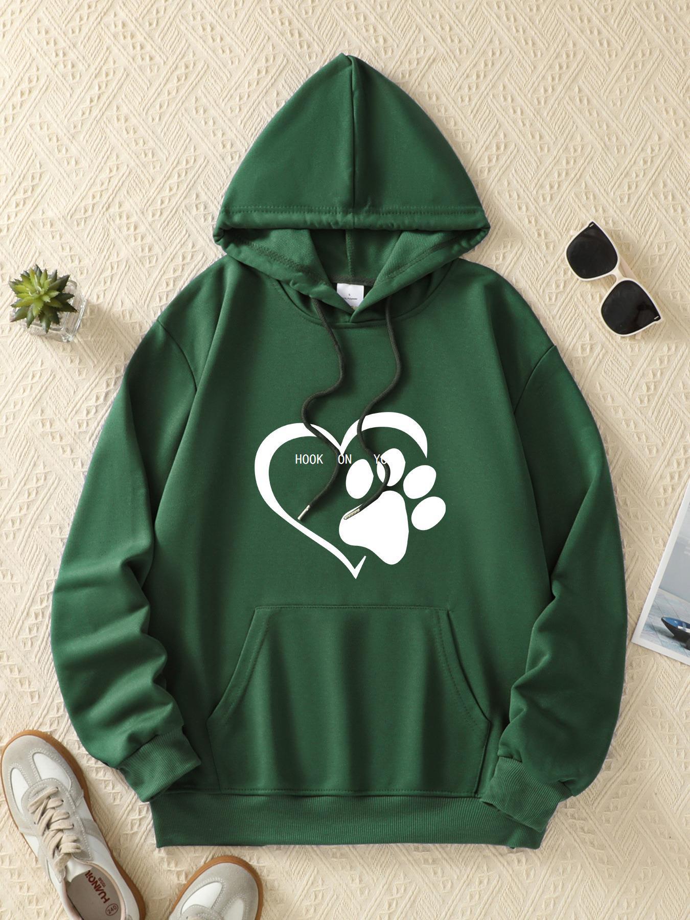 Damen-Sweatshirt mit langen Ärmeln für Frühling und Herbst – modisch, locker, figurformend, Rundhalsausschnitt, verjüngend, bedruckt, dünn_voghion.com