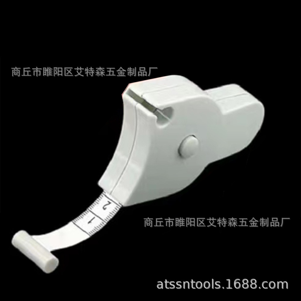 Antorcha de pelo recto de fábrica mango circunferencia de la cintura regla cm pulgada IMC cinta de cuero regla tres circunferencia regla logotipo imprimible