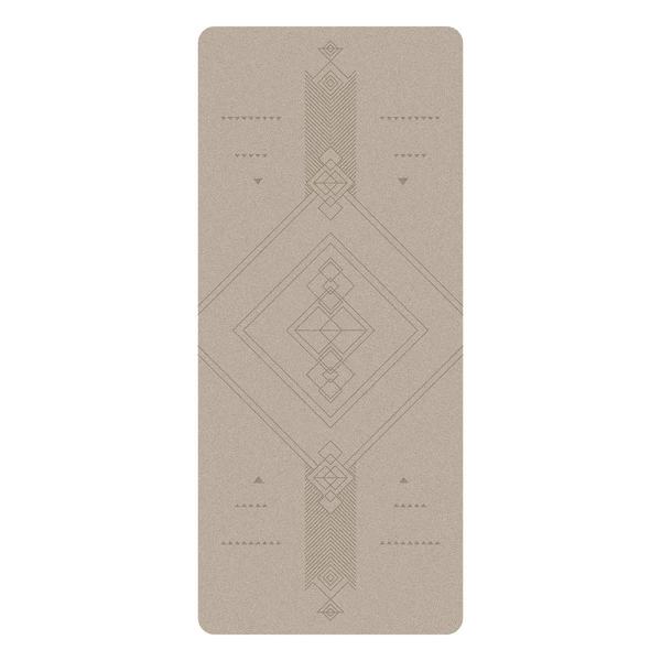 6mm thickened 80cm wide coconut fiber pu time and space corner milk tea color
