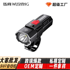 大客のマウンテンバイクの強い光の夜は充電可能な懐中電灯に乗ります。