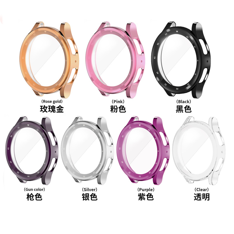 New Samsung watch case Galaxy watch5 Pro 45mm watch TPU electroplating all-inclusive protection