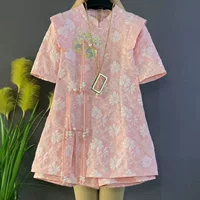 Одиночный/комплект китайской моды, модный универсальный топ + шорты, новая летняя женская одежда больших размеров для пышных женщин.