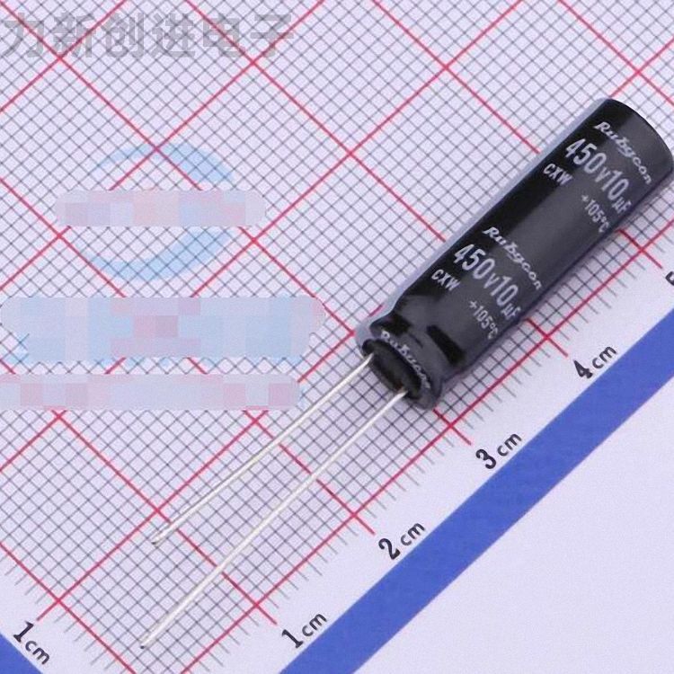 450CXW10MEFR8X25描述10uF 450V电解电容器