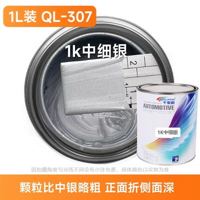 Silver, Medium Silver, Coarse Silver, White | Avtomobil boyası - 1k-medium-fine-silver-1lcan-liquid-paint