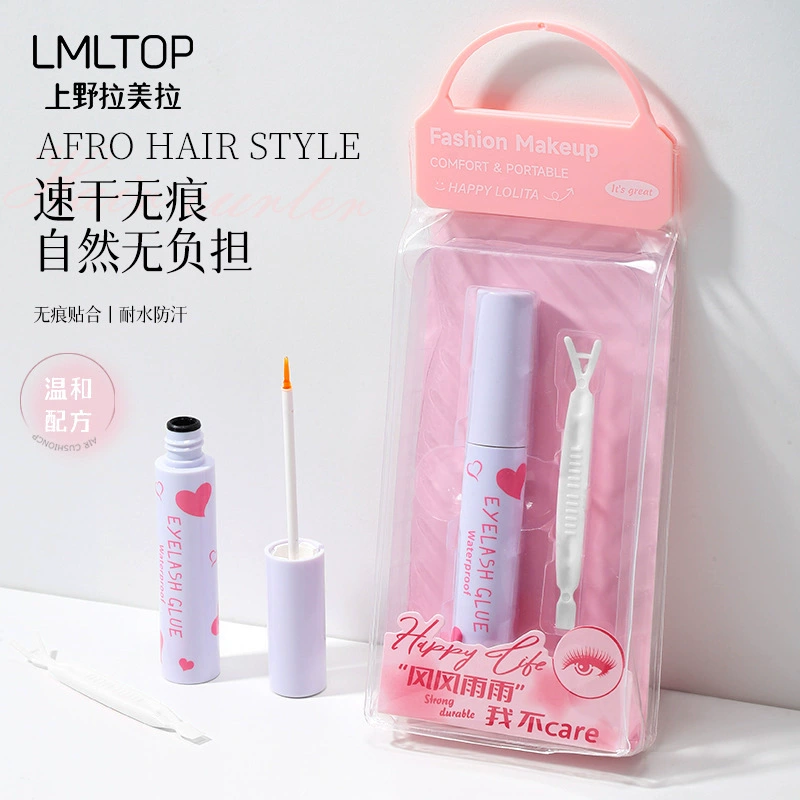 False eyelashes LMLTOP — individual clusters & set styles, assorted tools and glue options
