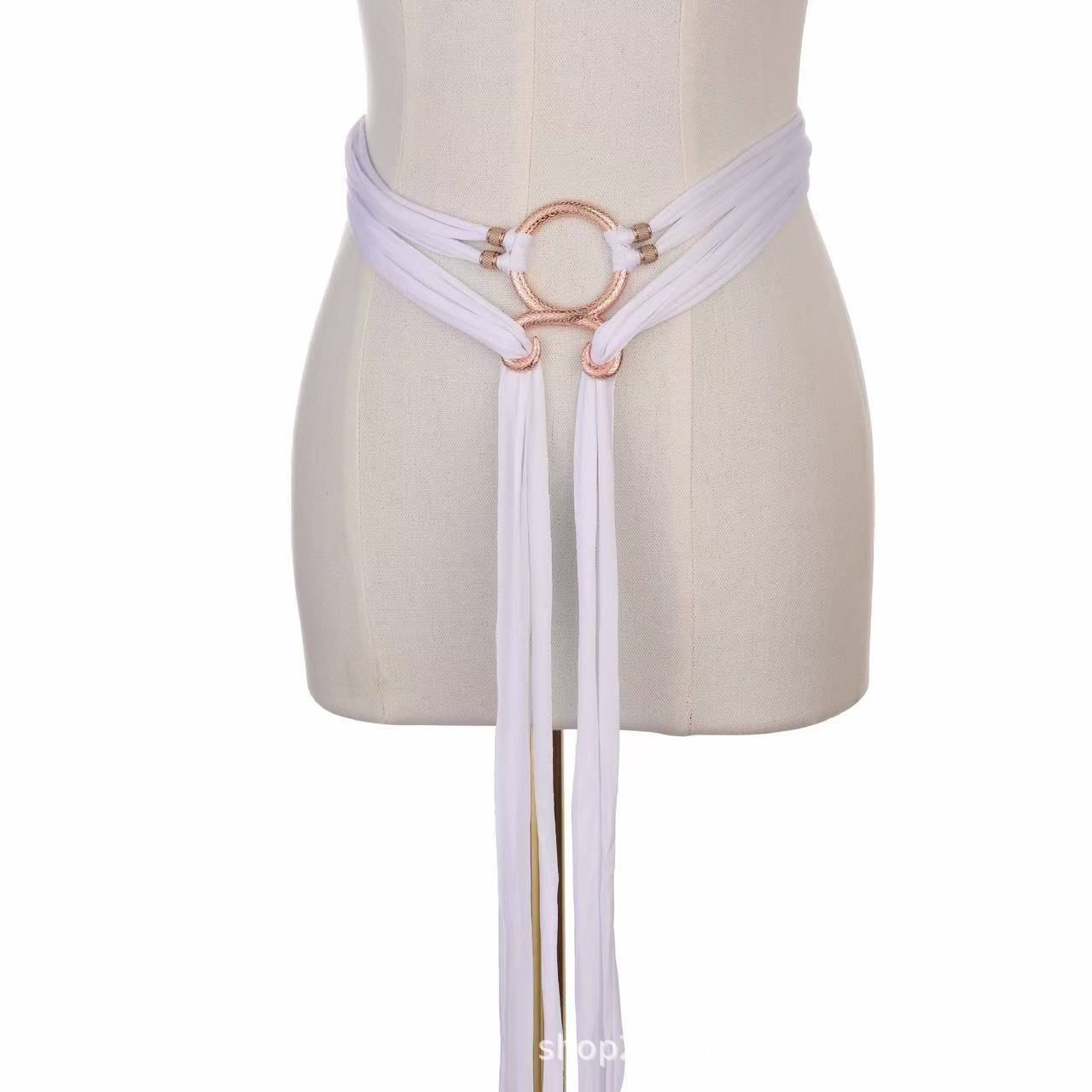 Retro belt, dress with bow, dress up