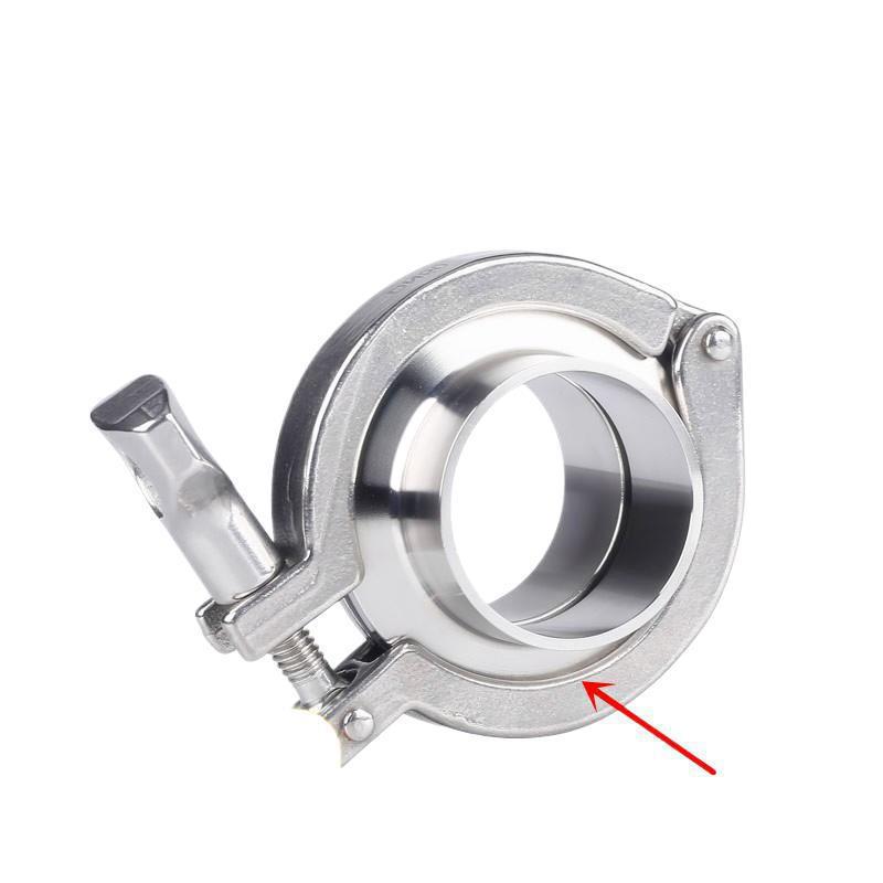 304卫生食品级 卡箍接头套 不锈钢 快开套装四氟垫4件套 快装接头