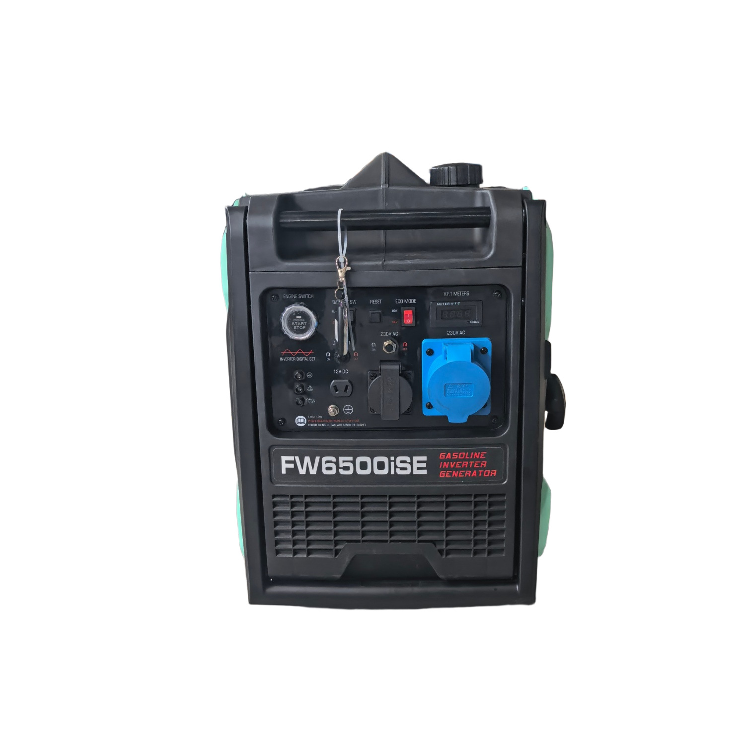 6kW 230V gasoline LPG dual-fuel silent inverter generator outdoor portable permanent magnet 50HZ