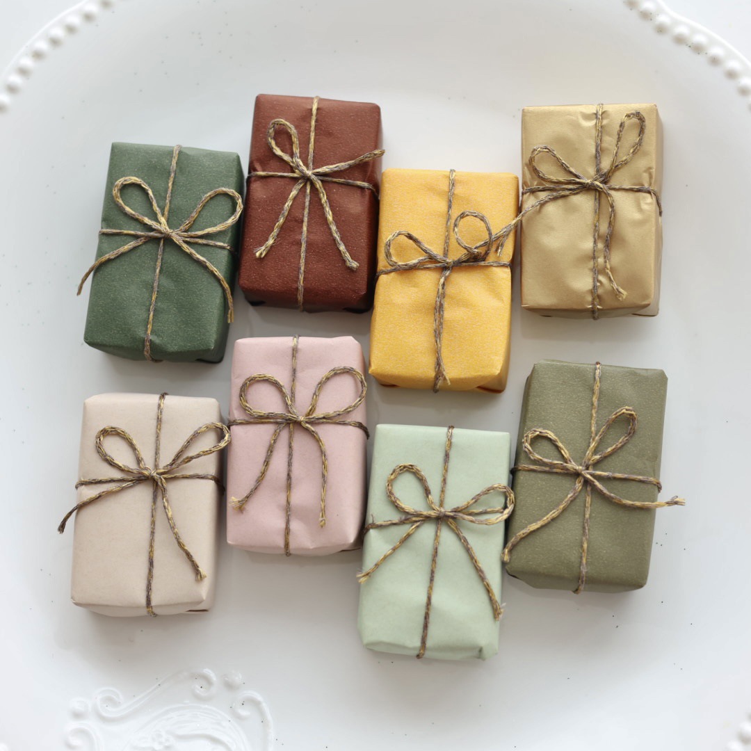 혼합 색상 선물 가방 대형 5.5*3.5cm 8개/세트