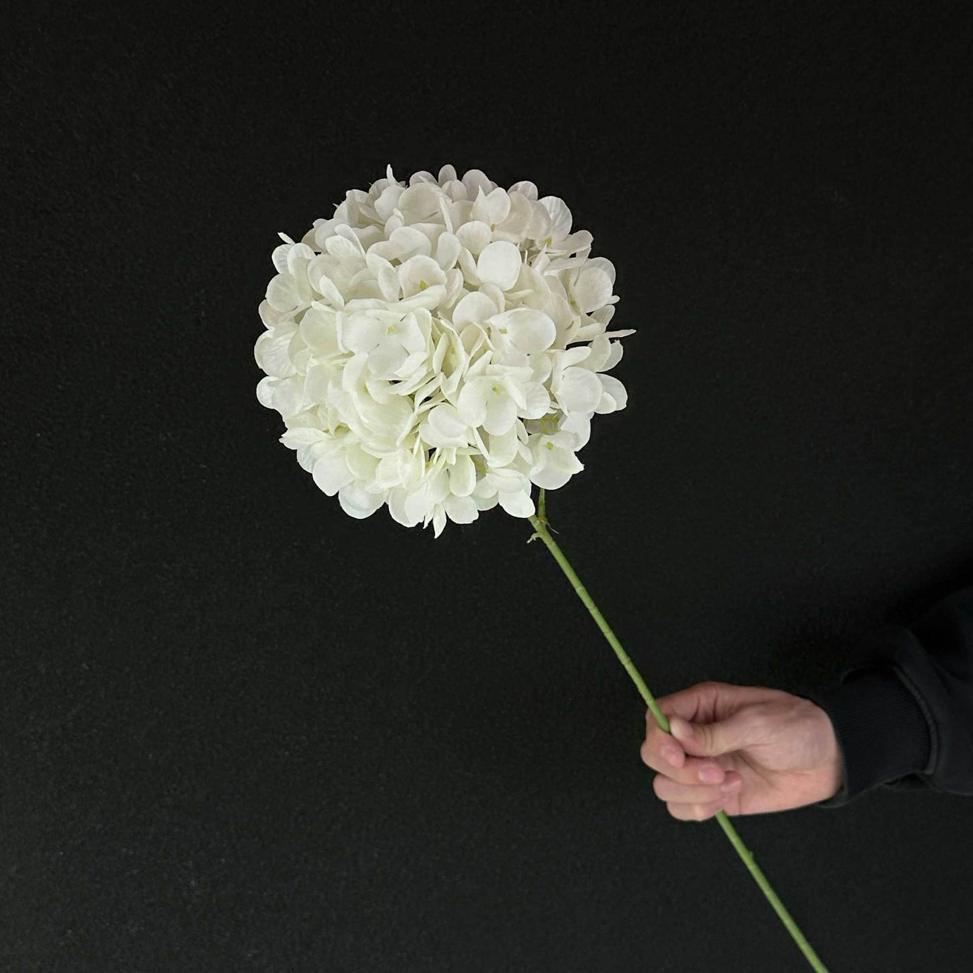 Flores falsas blancas Flores artificiales Flores para bodas Auditorio de bodas Decoración del hotel Techo artificial Flores artificiales Flores falsas