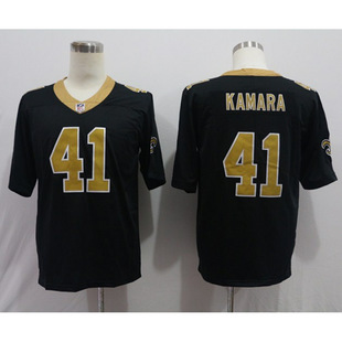 Saints Legendary Second Generation Retro Embroidered Football Jersey Jersey Jersey 41#30 Competition Training Clothes 13#7#9T-shirt