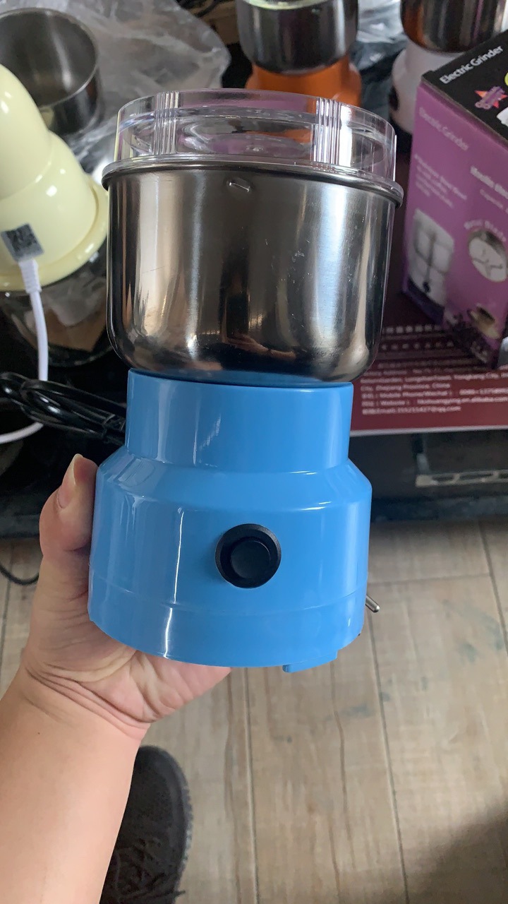 Pequeña máquina de polvo comercial, amoladora, materiales medicinales chinos, trituradora de paredes, carne picada, gelatina de piel de burro, trituradora de granos domésticos, trituradora de paredes