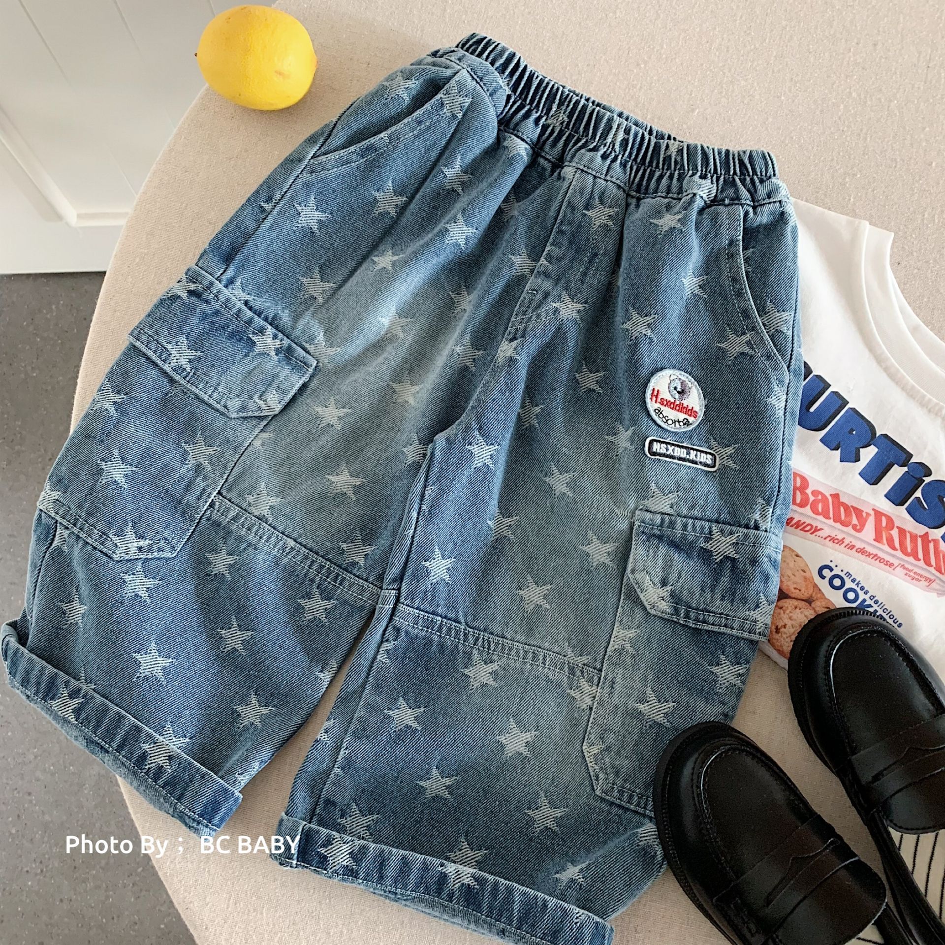 Autumn children's jeans for boys
