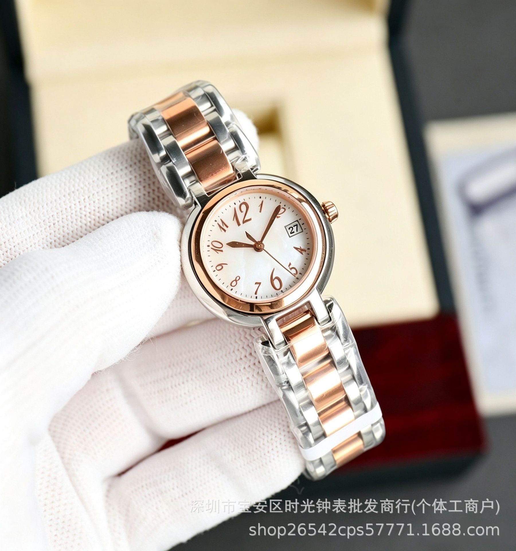 浪家手表女心月相手表女士带钻高级经典名匠手表男律雅嘉岚情侣表
