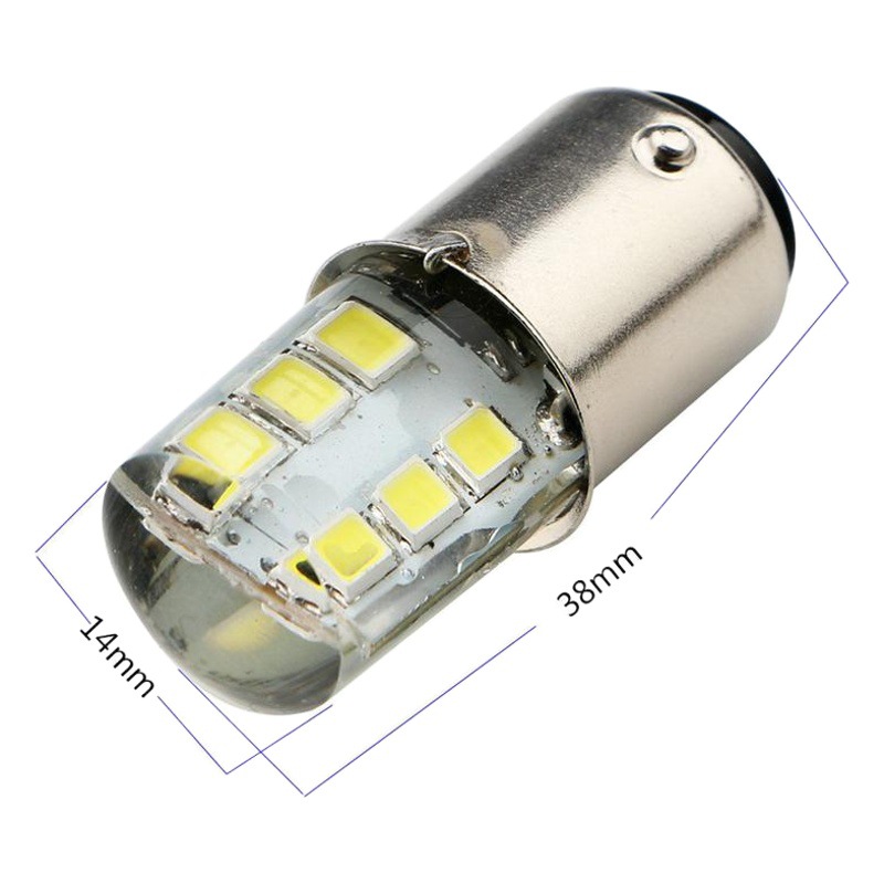  Luz de marcha atrás/freno 1156/1157/2835 12SMD - LED de alta potencia súper brillante para modificación, de silicona