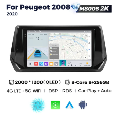 DVD Navigation large screen car navigator - m800s-2k-8256-eight-cores-full-network