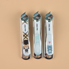 烤漆面指甲剪修脚钳加厚加重指甲剪指甲刀批发2元店钥匙扣批发