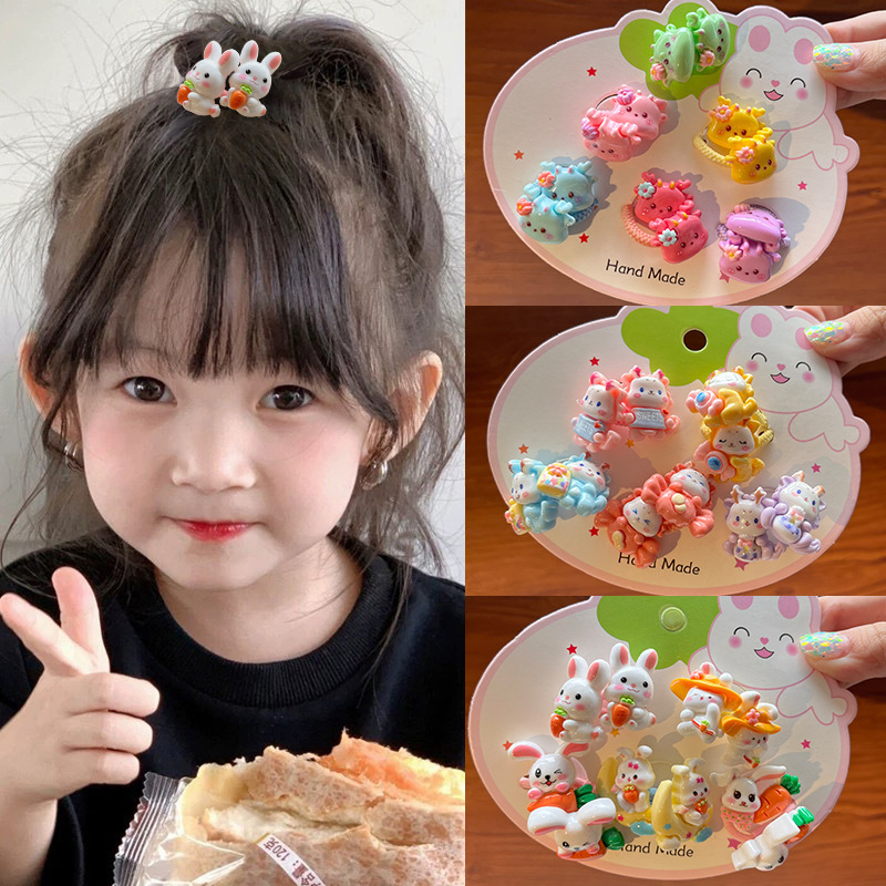 儿童可爱发圈宝宝扎辫子女童卡通头绳不伤发小女孩发绳小皮筋批发