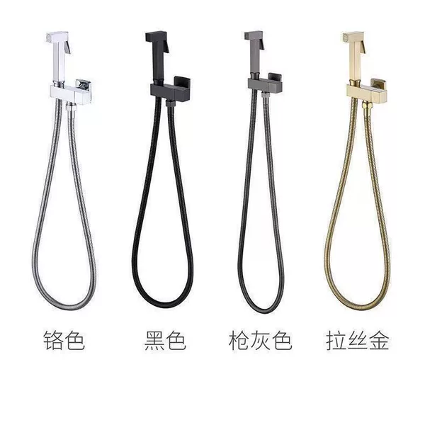 Foreign Trade Stainless Steel Bidet Sprayer Cleaner Multifunctional Faucet Valve