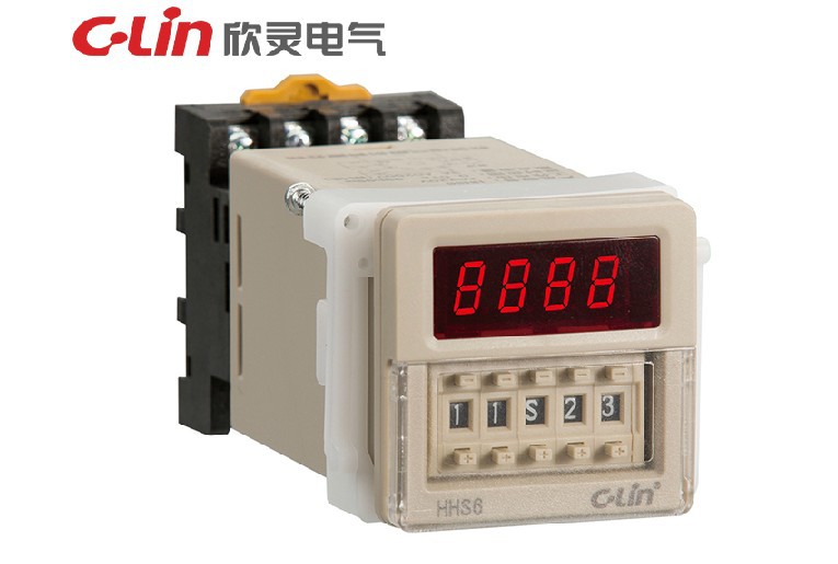 欣灵 HHS6 数显时间继电器 新款改进型(JSS48A)