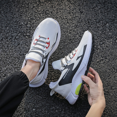 2021年秋季新款韓版潮流男鞋時尚運動風單鞋低幫學生鞋舒適休閑鞋