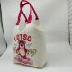New Cyber Celebrity Cartoon Student Handbag Super Cute Cartoon Cute Rabbit Felt Bag Full Moon One Year Old Bag Make-up Bag