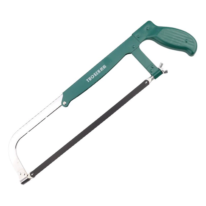 Ножовка Toson, универсальная пила, стальное пильное полотно для резки железа и металла, бытовая пила с регулируемой стальной рамой для деревообработки.