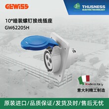 �w�S˹ IEC 309 HPϵ�� 10&deg;���b����GW62205H (IP44/IP54)