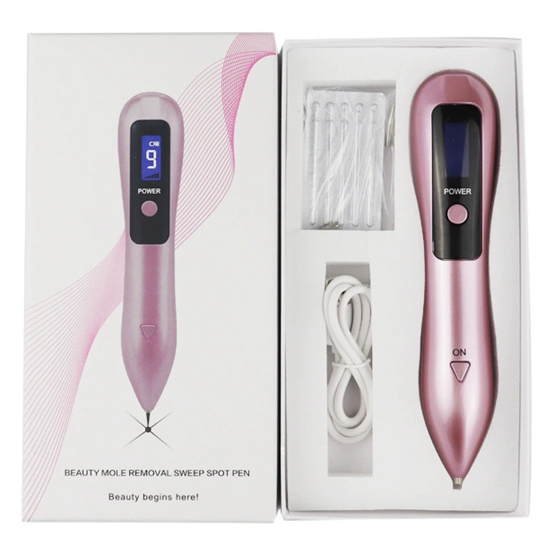 Трансграничный экспортный ЖК-дисплей, 9-скоростная регулируемая бытовая маленькая белая точечная ручка, экспортная модель, бытовая маленькая белая точечная ручка для моль