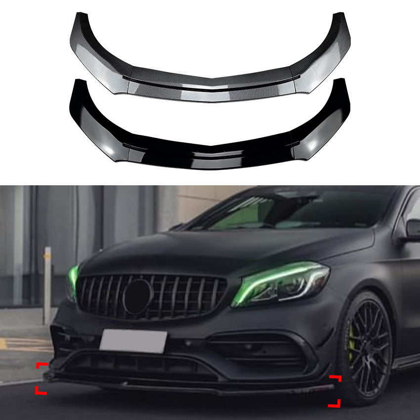 Suitable For Mercedes-Benz A-Class W176 A200 A260 A45 AMG2013-2018 Front Lip And Front Shovel Exterior Modification