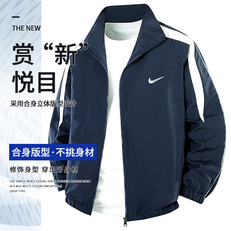 Spring and Autumn American-style trendy functional jacket for men, loose casual coach jacket, versatile and breathable men's workwear-style top Spring and Autumn American-style trendy functional jacket for men, loose casual coach jacket, versatile and breathable men's workwear-style top