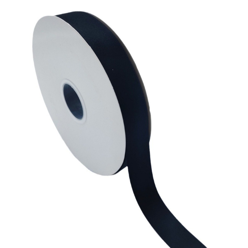 algodón negro poliestéril poliestéril algodón doble cara color correa bolsas de prendas de vestir adornamiento de cabello cinta arco accesorios cinta en stock lote