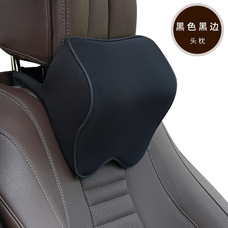 Car Headrest Memory Foam Car Headrest Neck Pillow Car Lumbar Cushion Driving Car Seat Pillow Wholesale